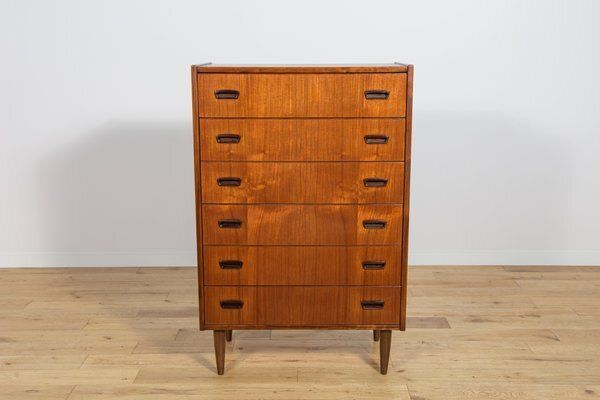 Mid Century Teak Dresser, Denmark, 1960s photo furniture