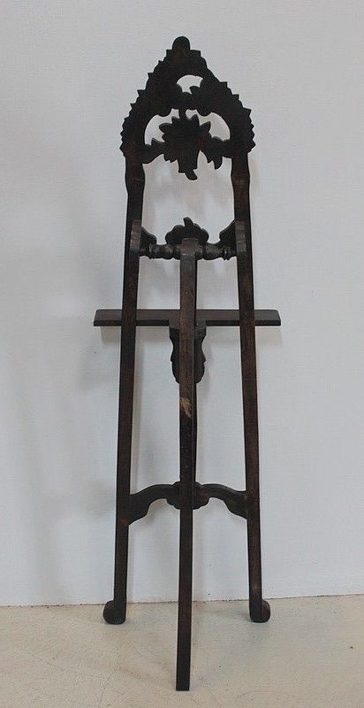 Blackened Wood Lectern 20th photo buy