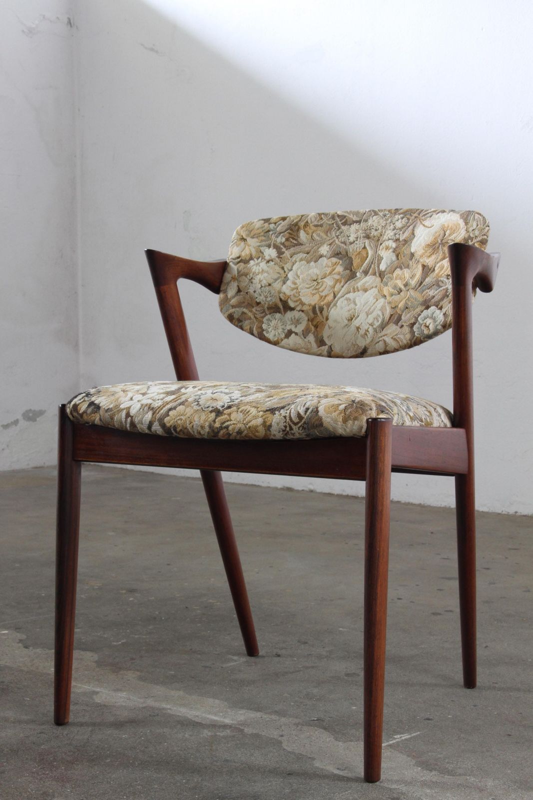 Vintage Rare "Model 42" Rosewood Kai Kristiansen Danish Dining Chairs X 4, 1960s photo buy
