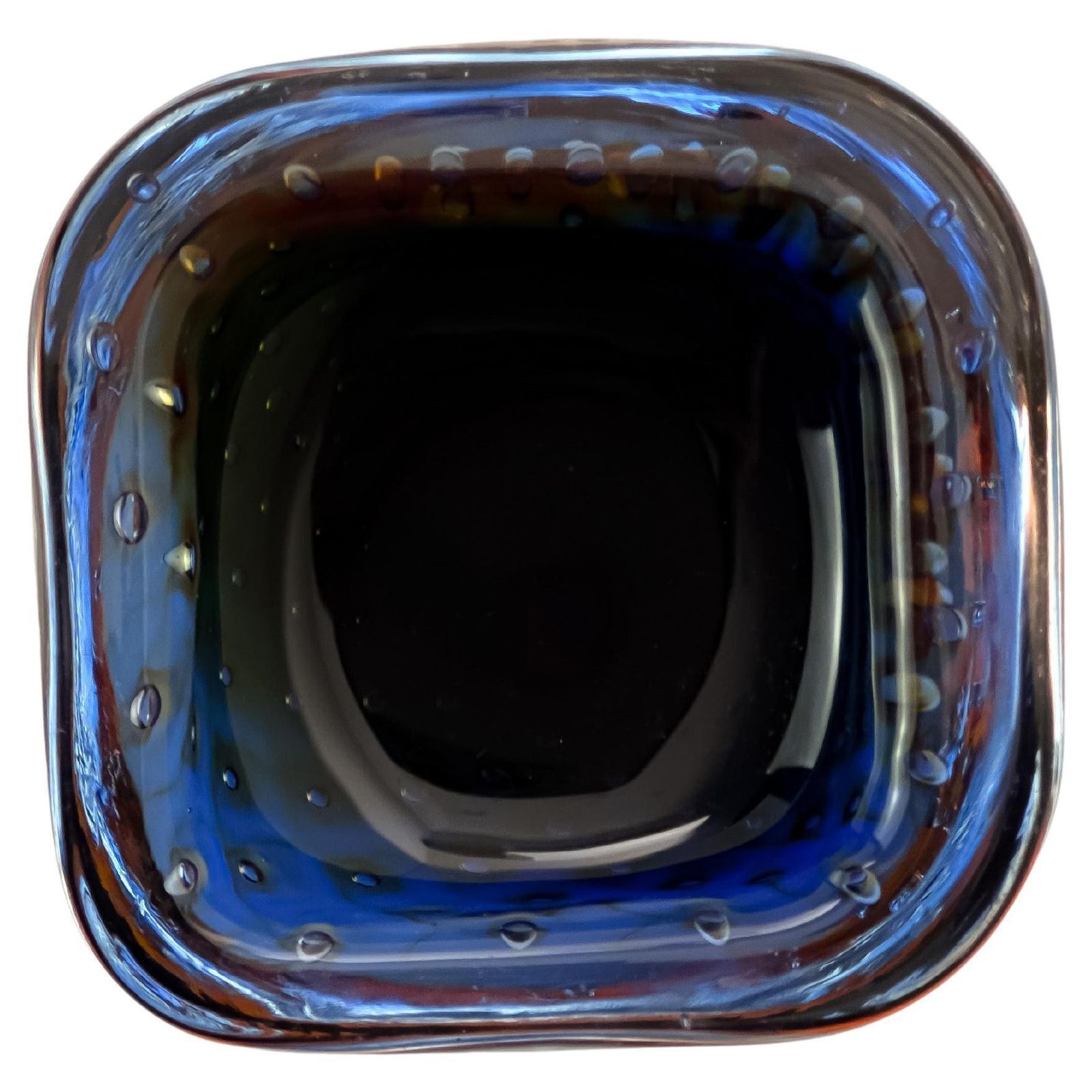 Murano Sommerso Glass Bowl Attributed To Fratelli Toso, 1960s