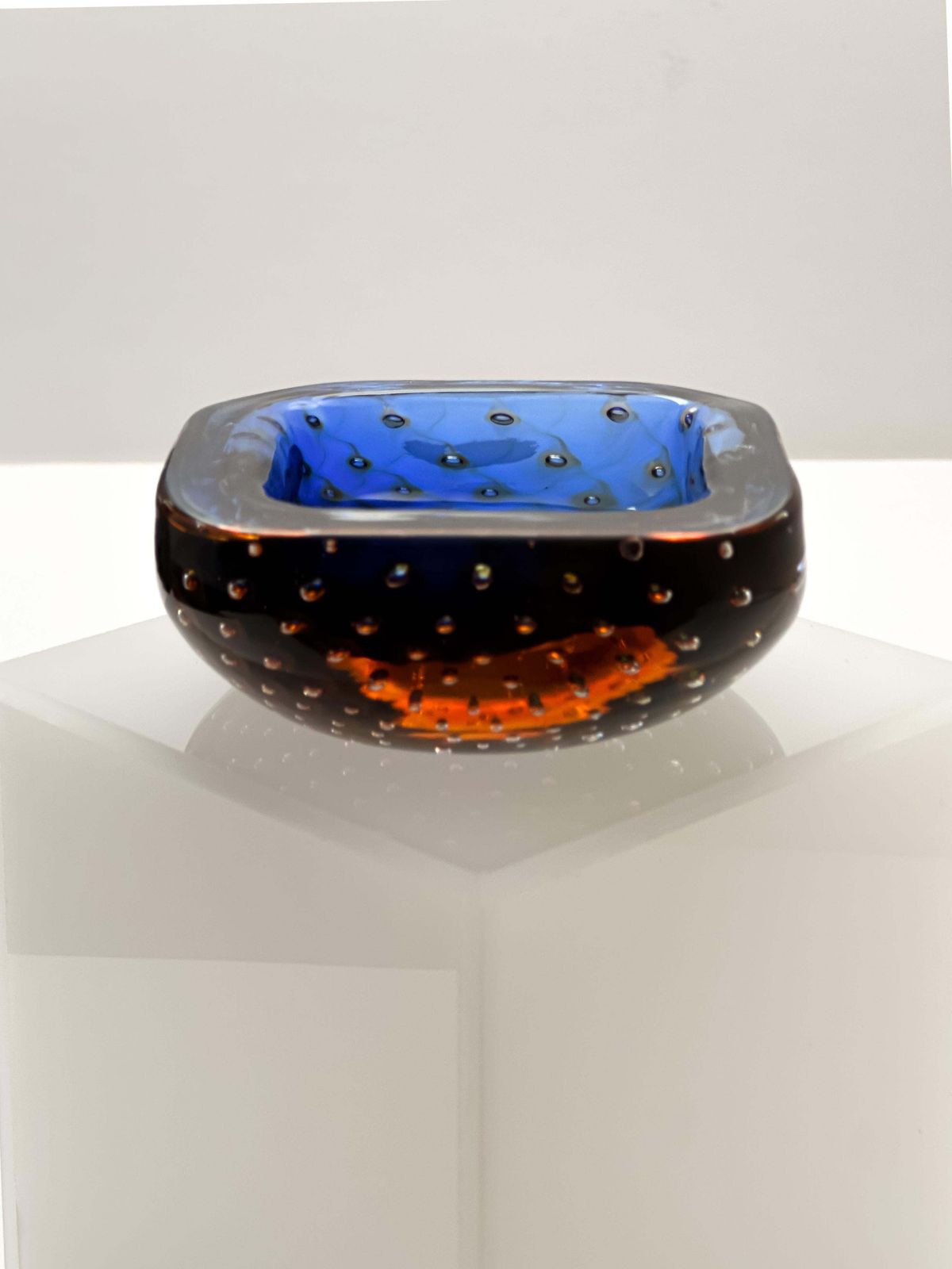 Murano Sommerso Glass Bowl Attributed To Fratelli Toso, 1960s photo buy