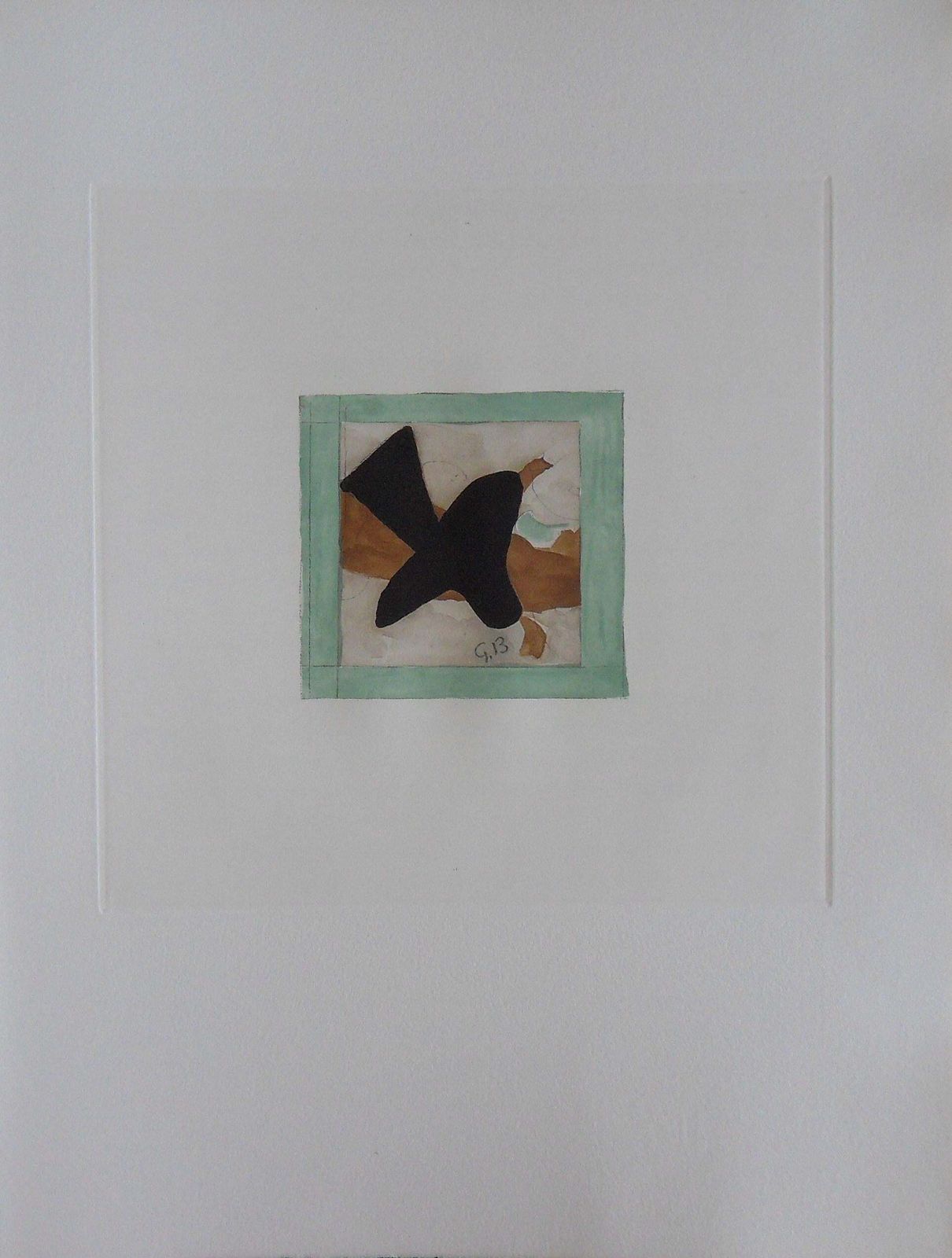 George Braque The Bird   Etching Signed In The Plate   1965 (Orozco #783) 1965 photo 799.0