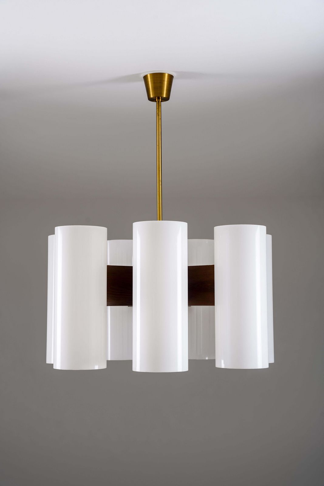 Swedish Chandeliers By Holger Johansson For Westal, 1970s photo for sale