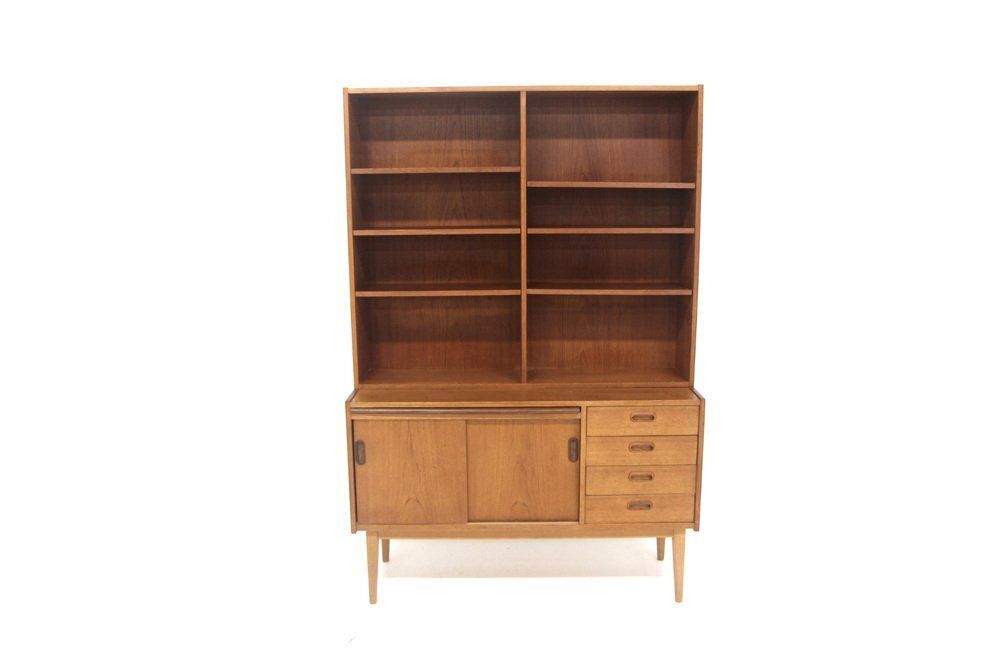 Scandinavian Teak Secretary Desk, Sweden, 1960