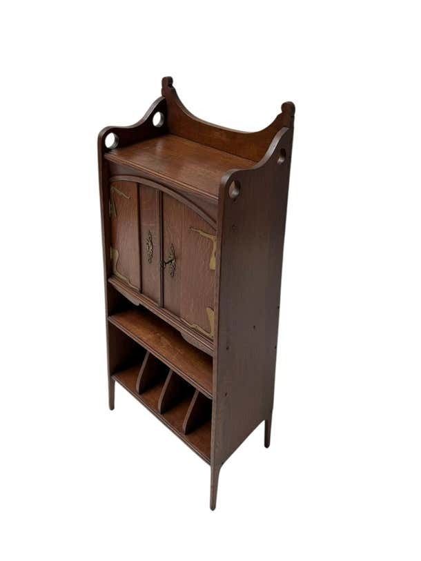 Arts & Crafts Art Nouveau Cabinet By H.P. Mutters & Zoon Den Haag, 1900s photo Furniture