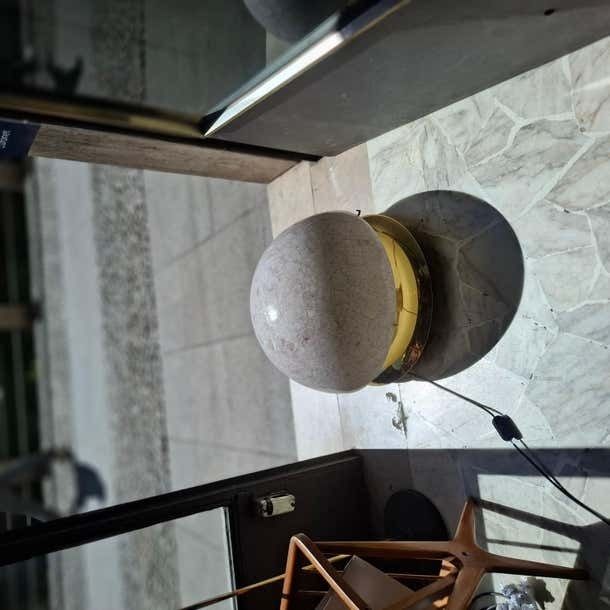 Ludovico Diaz De Santilana “ Medusa” Table Lamp Brass Glass 1960 Italy photo 2664.0