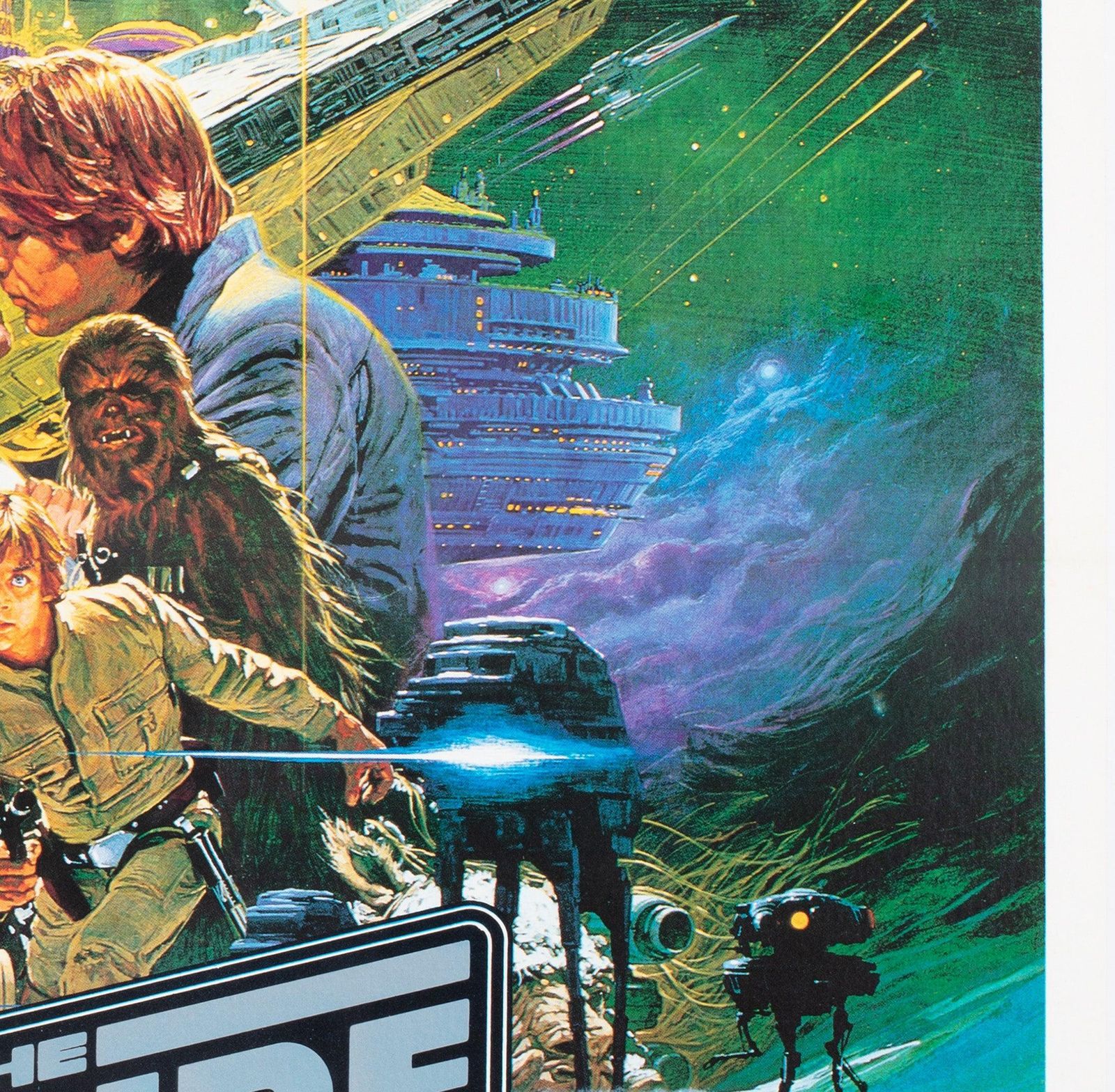 The Empire Strikes Back 1980 Australian 1 Sheet Film Poster, Noriyoshi Ohrai photo vinterior