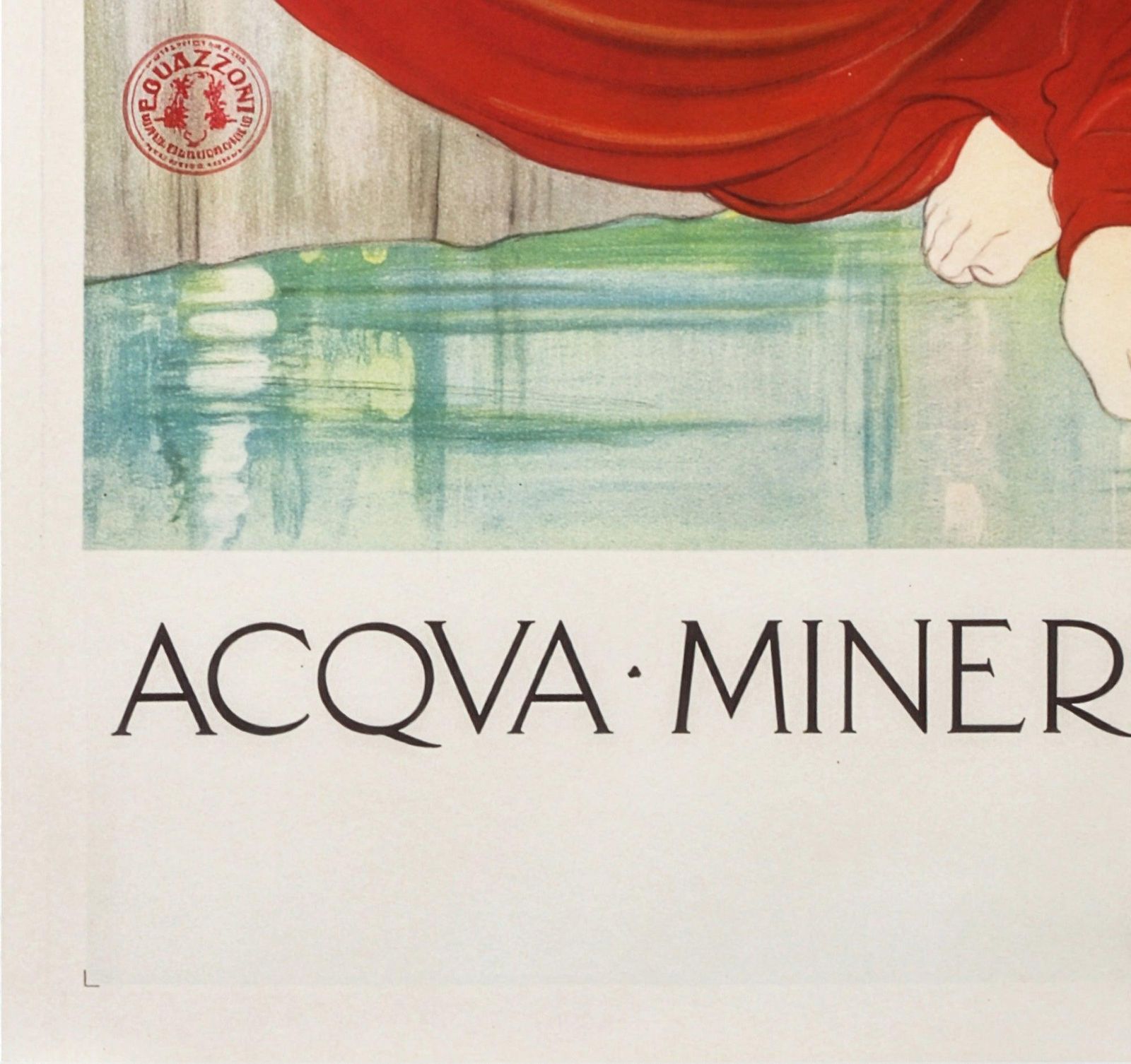 Fonte Meo C1910 Italian Advertising Poster, Francesco Nonni photo buy