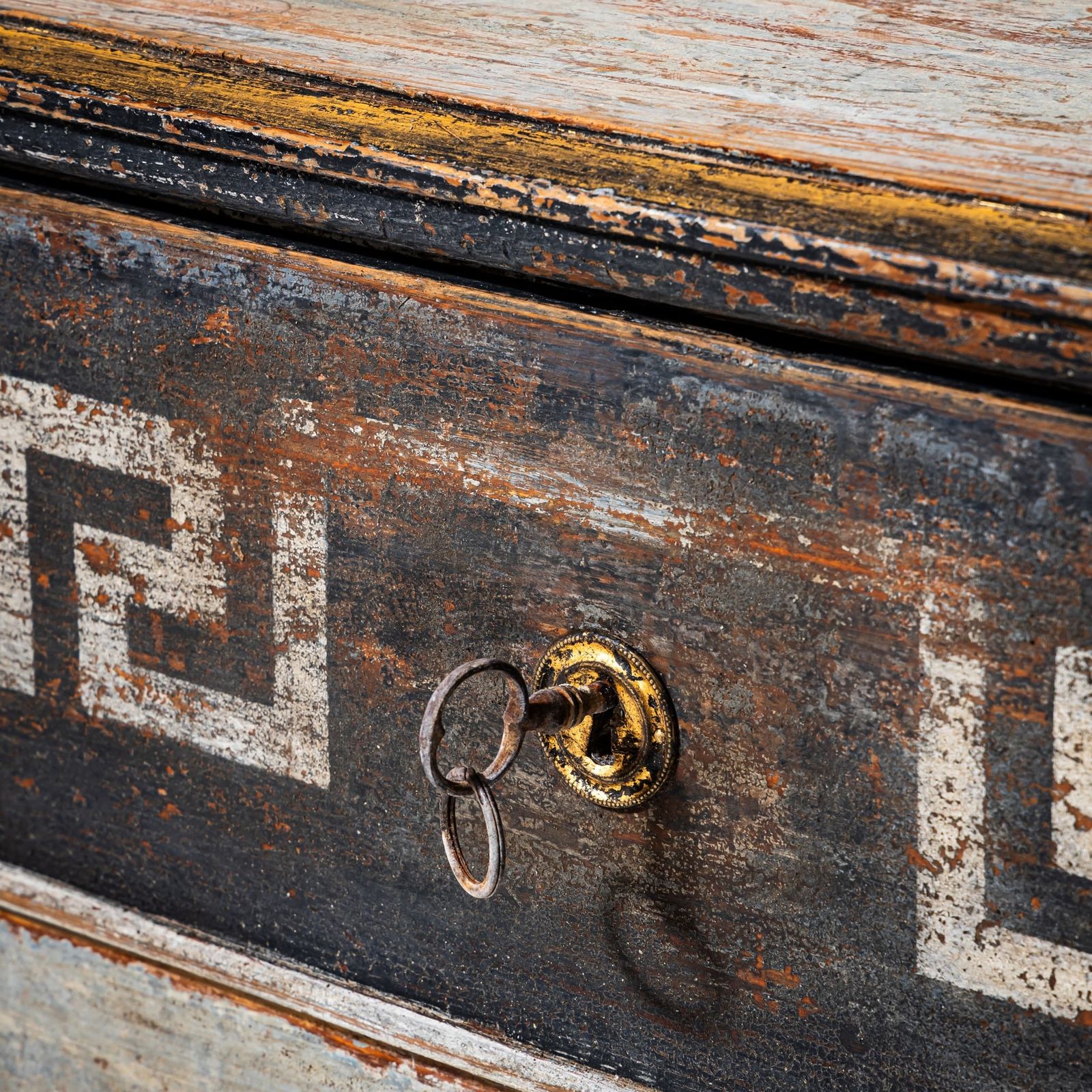 South German Painted Chest Of Drawers, Circa 1835–1840 photo 2160.0