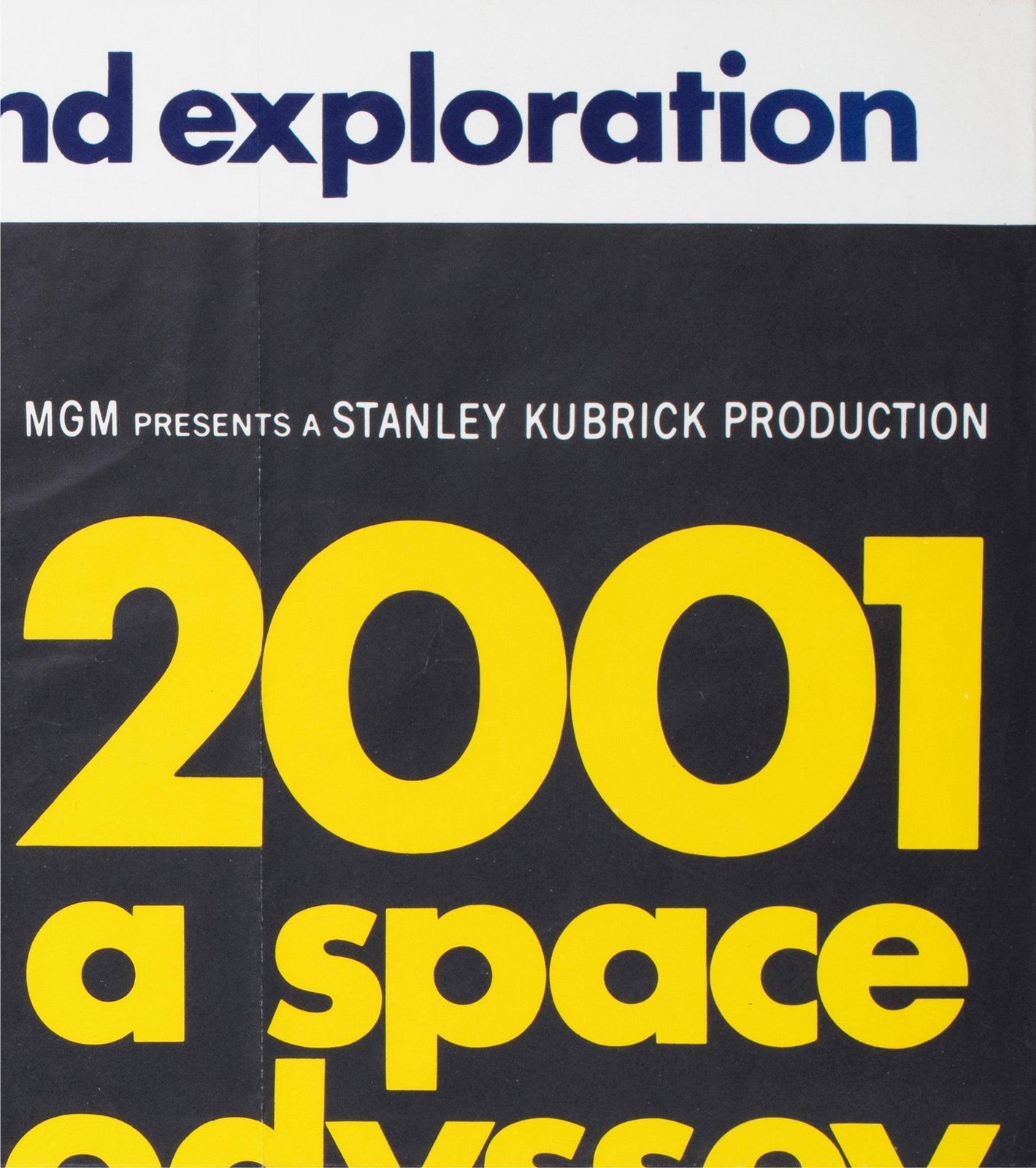 2001 A Space Odyssey 1968 Uk Quad Style A Film Poster, Bob Mccall photo 2647.0