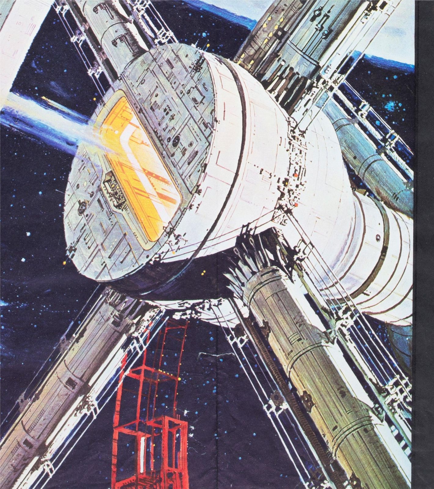 2001 A Space Odyssey 1968 Uk Quad Style A Film Poster, Bob Mccall photo buy