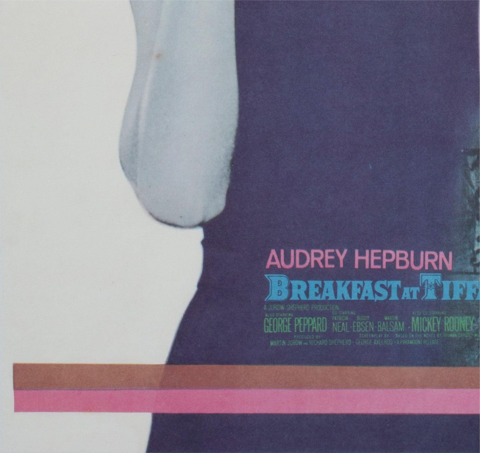 Breakfast At Tiffanys R1969 Japanese B2 Film Poster photo buy