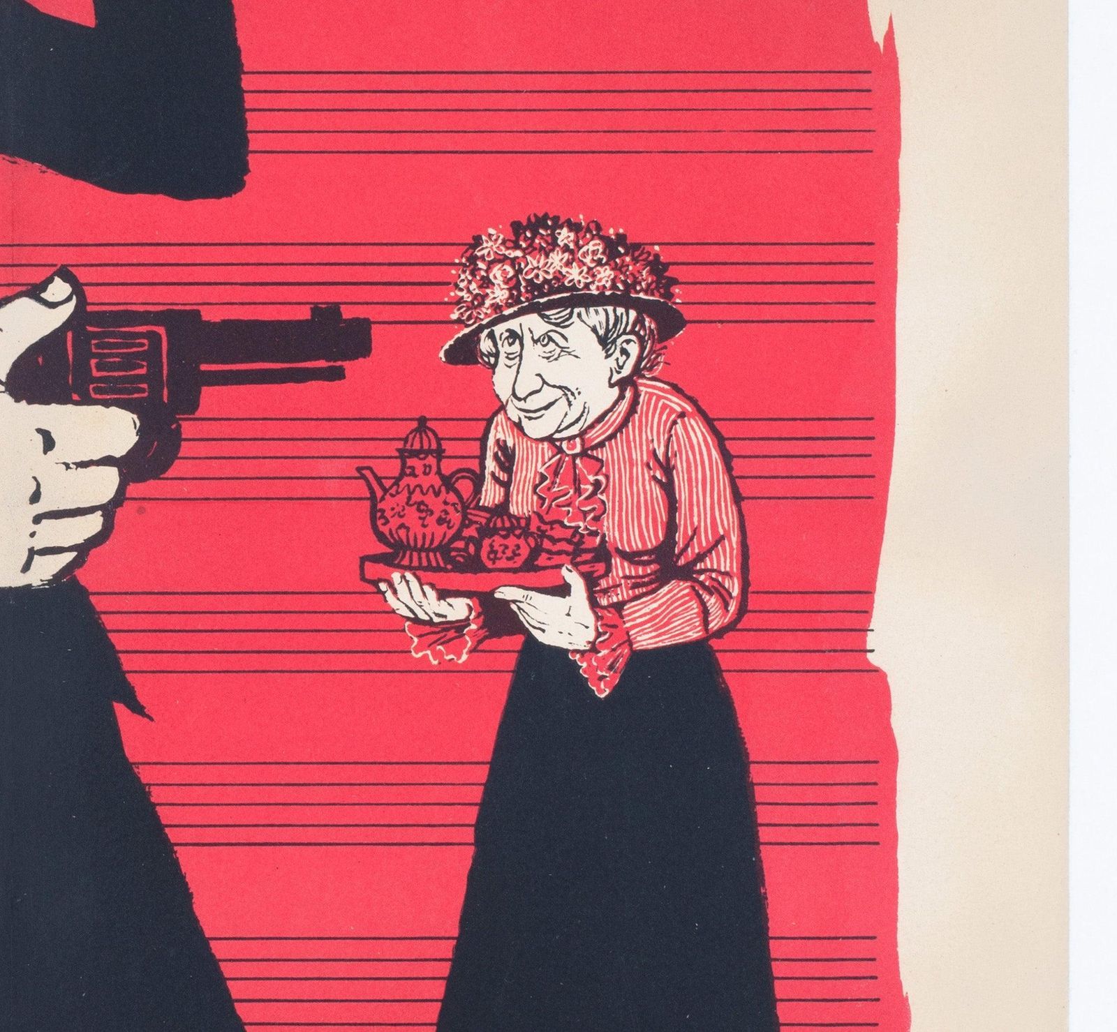 The Lady Killers 1962 East German A1 Film Poster, Rosic photo vinterior