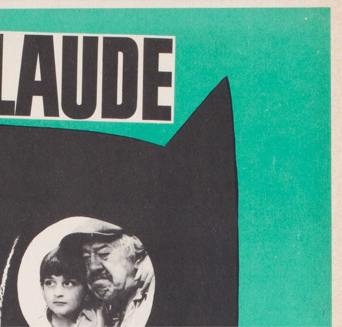 Le Vieil Homme Et L'enfant (Pepe & Claude) 1968 Czech A3 Film Poster, Karel Vaca photo Art