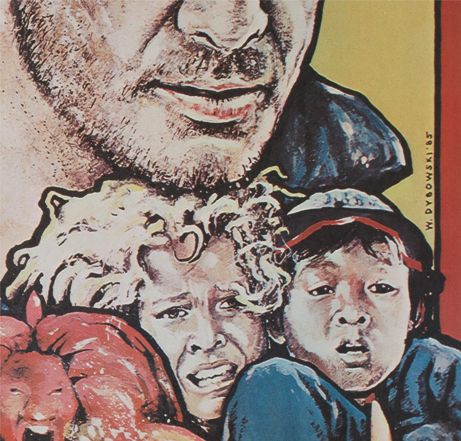 Indiana Jones And The Temple Of Doom 1985 Polish B1 Film Poster, Witold Dybowski photo vinterior