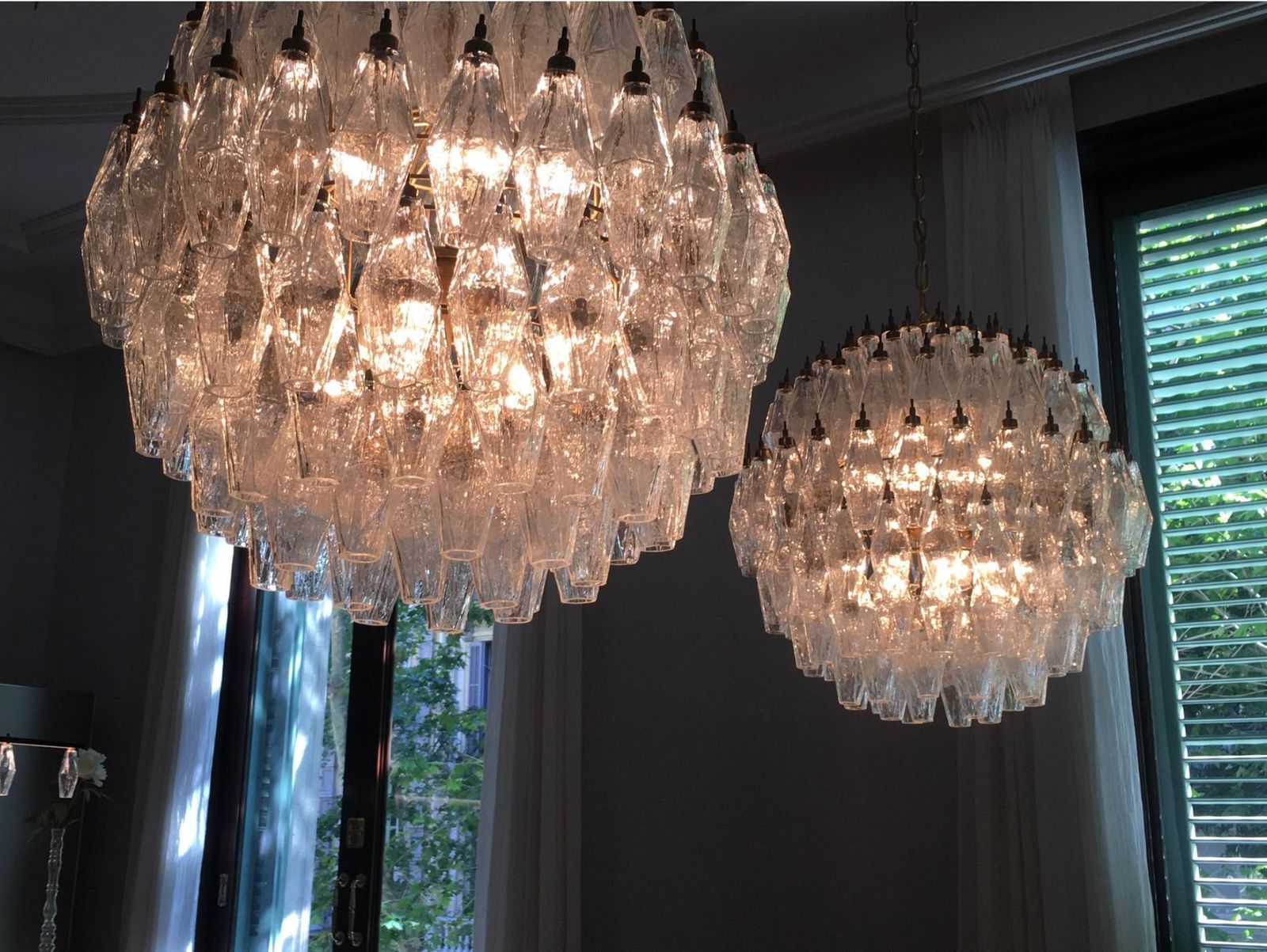 Spherical Murano Chandeliers, 1990s photo furniture