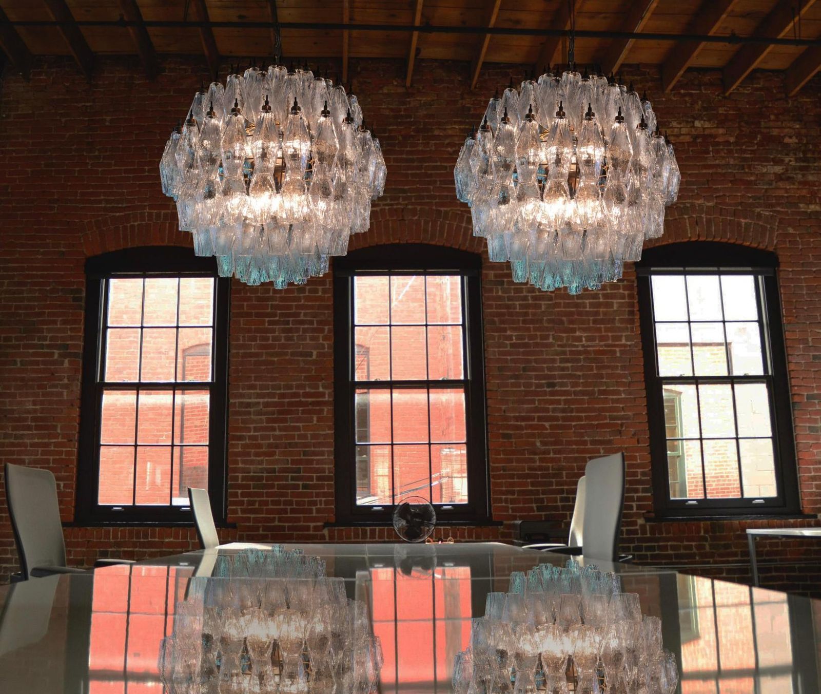 Spherical Murano Chandeliers, 1990s photo buy