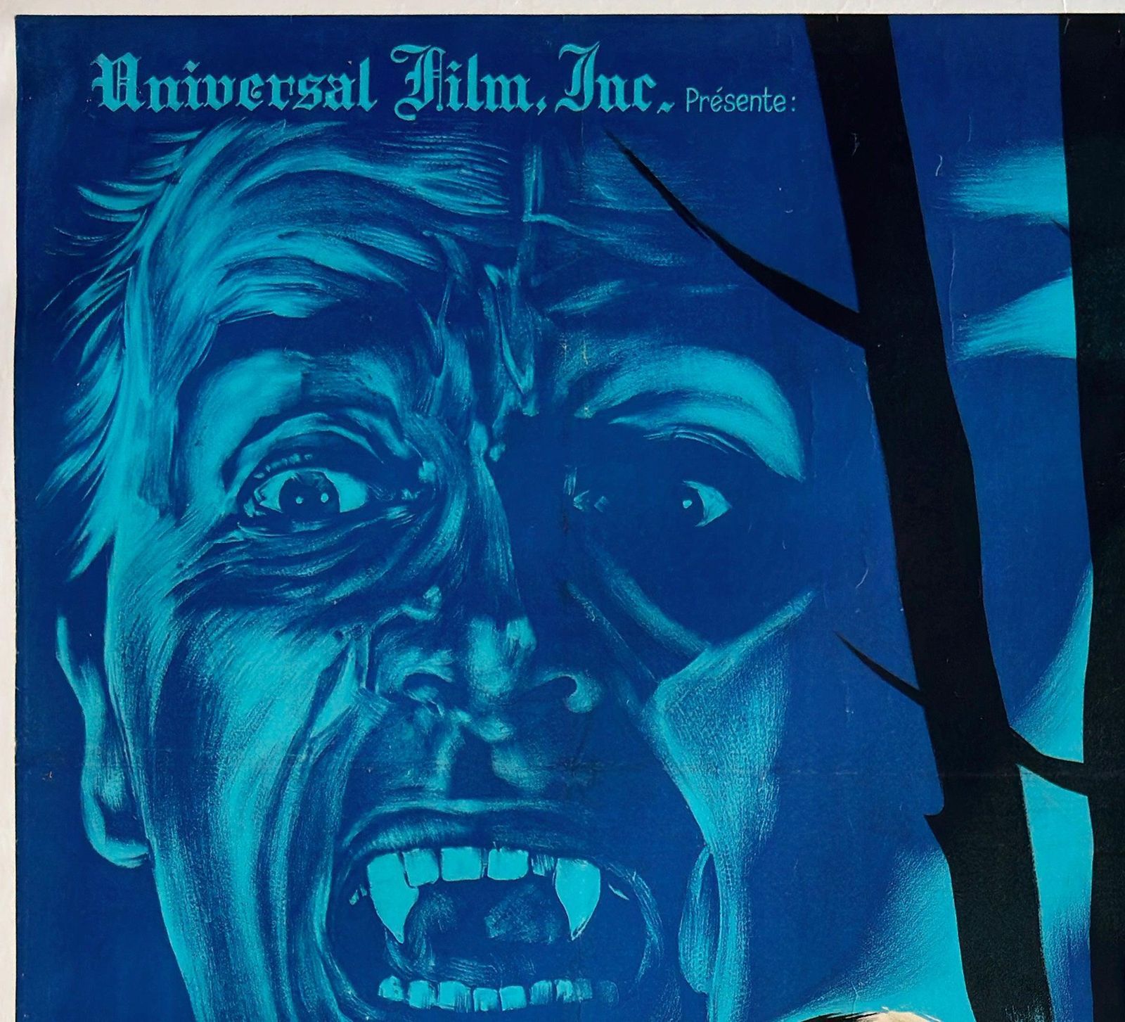 The Kiss Of The Vampire 1964 French Grande Film Poster, Guy Gerard Noel photo for sale