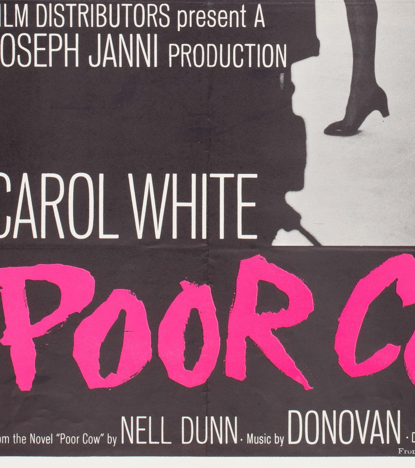 Poor Cow 1967 Uk Quad Film Poster photo buy