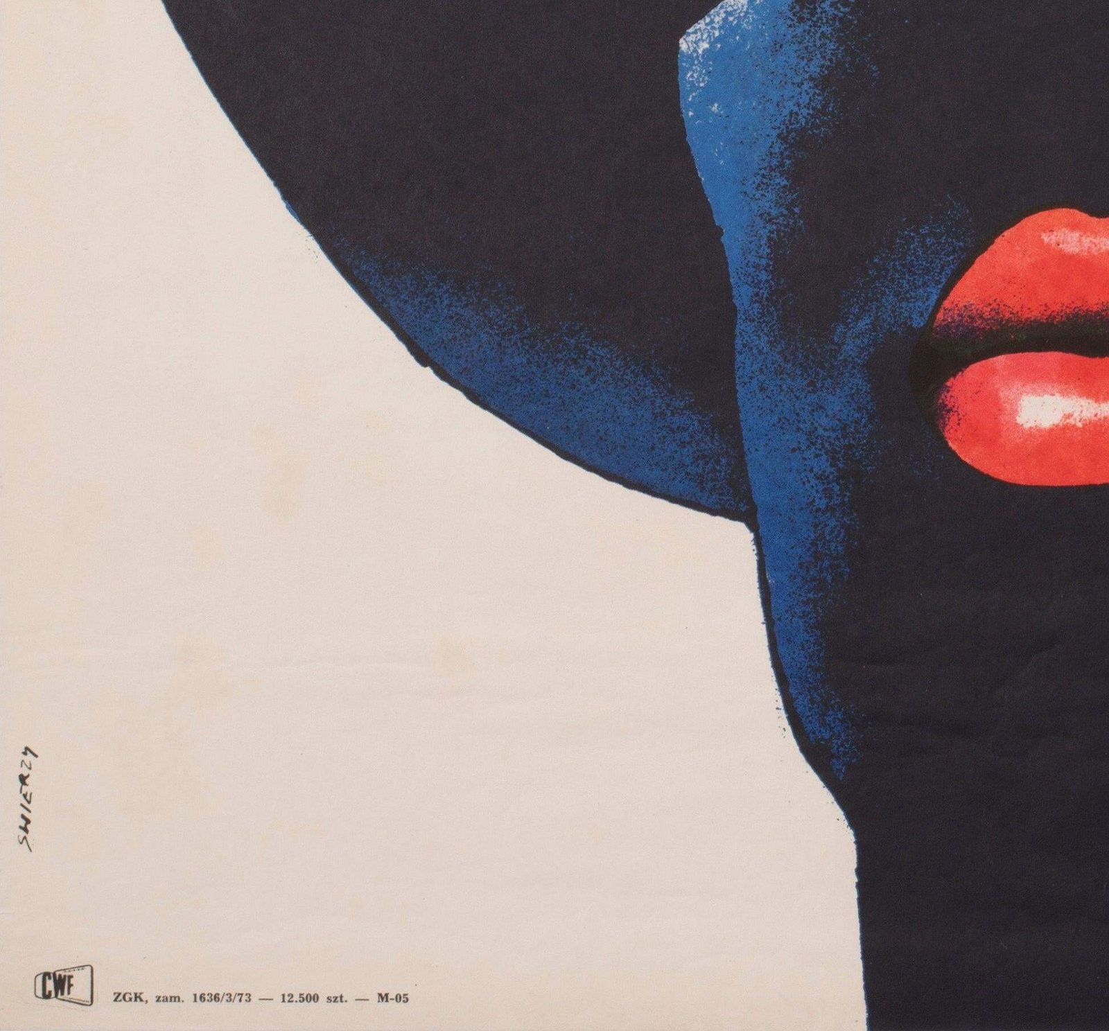 Midnight Cowboy 1973 Polish A1 Film Poster, Waldemar Swierzy photo buy