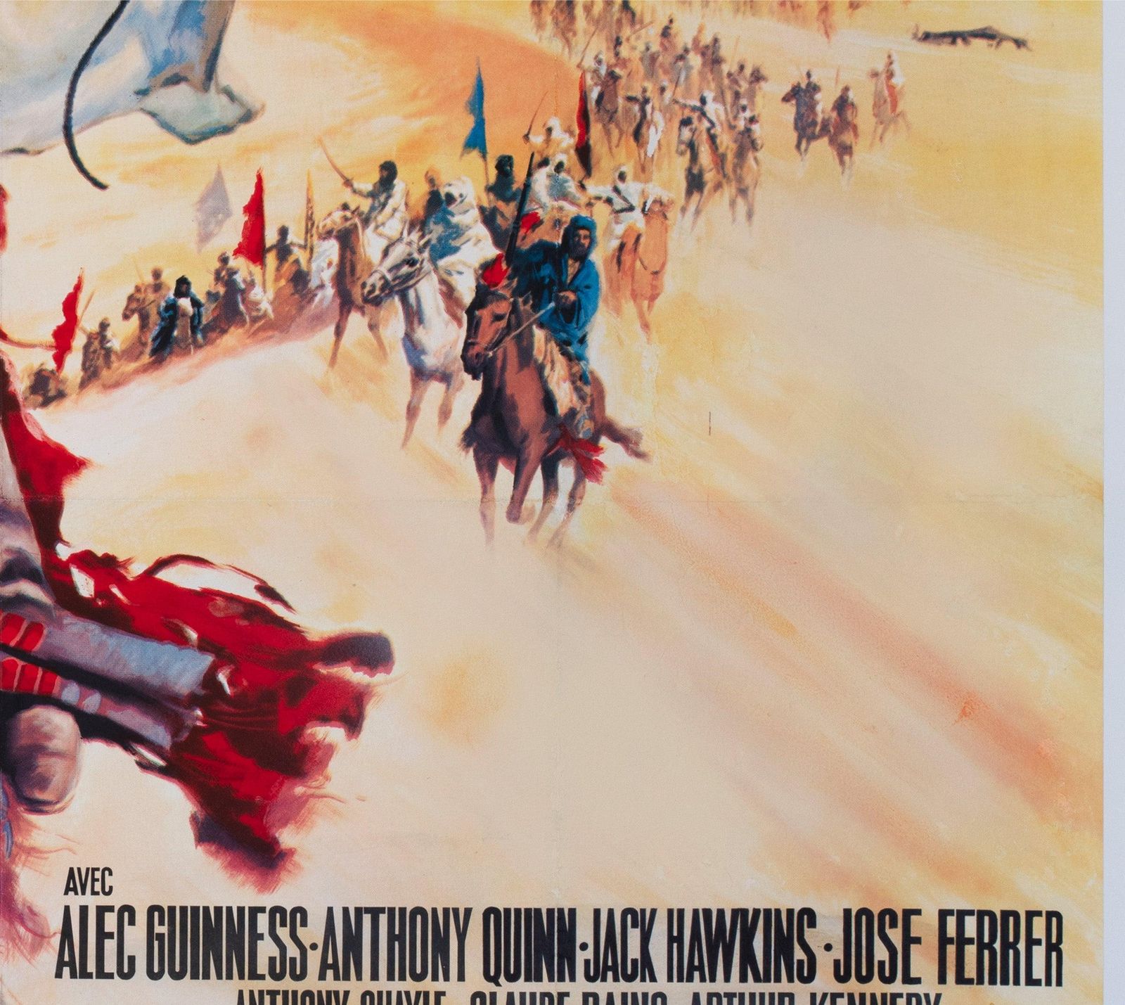 Lawrence Of Arabia 1963 French Grande Film Poster photo vinterior