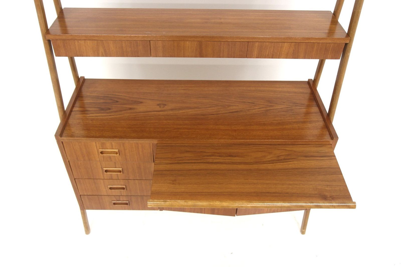 Scandinavian Teak Secretary Desk, Sweden, 1960 photo vinterior