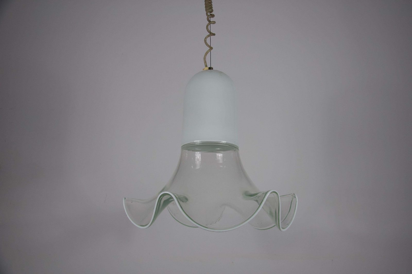 Murano Glass Pendant Lamp By Roberto Pamio & Renato Toso For Leucos, Italy, 1970 photo furniture