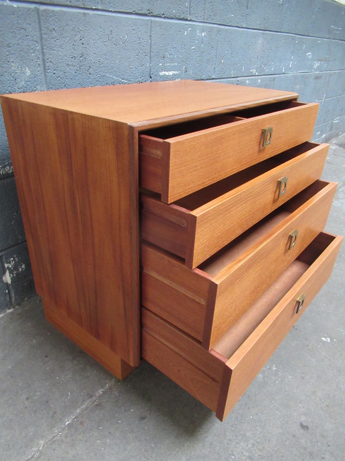 photo for sale Teak   1970s   Four Drawer   G   Plan    Chest Of Four Drawers