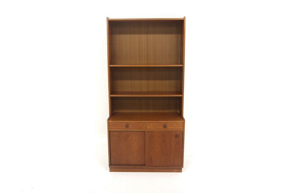 Scandinavian Teak Bookcase, Sweden, 1950