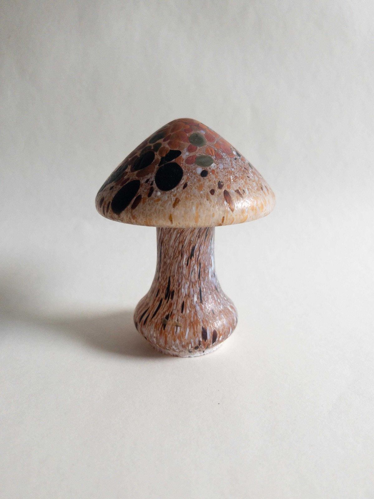 Kosta Boda Waxcap Glass Mushroom   Monica Backström 1970s Decor photo furniture
