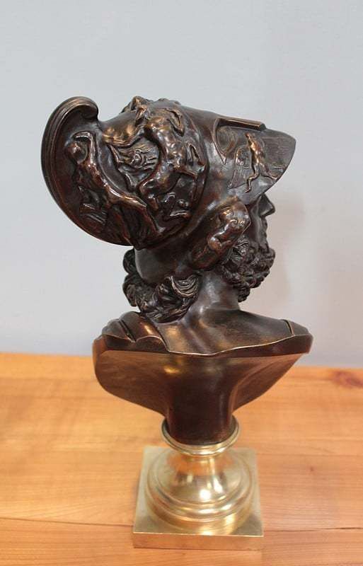 Bust Of Pericles Bronze 20th photo Art