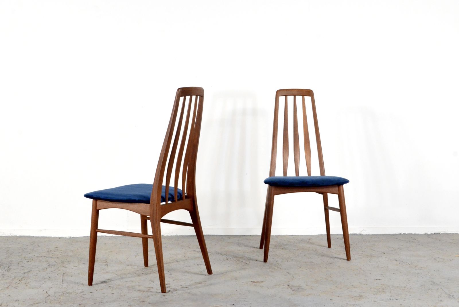 photo furniture Stunning Set Of 4 Vintage Midcentury Eva Chairs By Neils Koefoed From Denmark