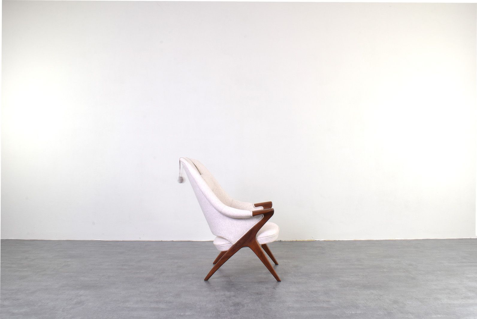Mid Century Teak Bravo Chair By Sigurd Resell For Rastad & Relling, 1957 photo for sale