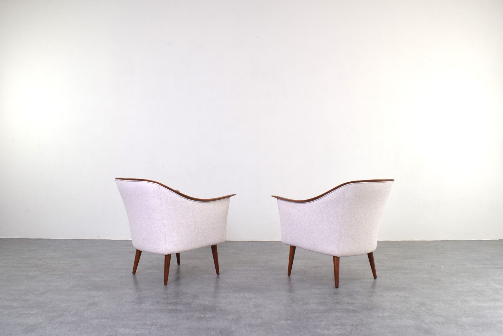 Mid Century Norwegian Teak Armchairs By Fredrik A. Kayser For Vatne Lenestolfabrikk, 1960s, Set Of 2 photo Furniture