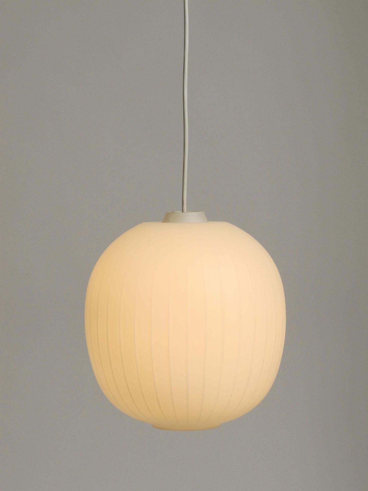 Aloys Gangkofner Mid Century Glass Pendant Lamp Model Bologna By Peill & Putzler photo 720.0