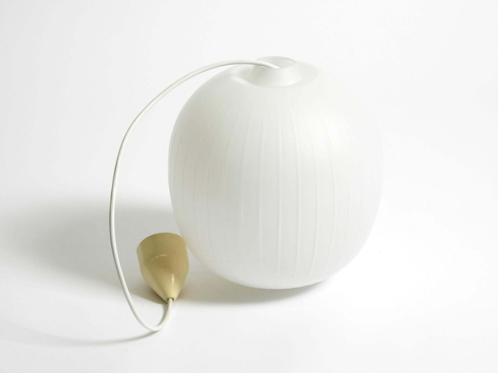 Aloys Gangkofner Mid Century Glass Pendant Lamp Model Bologna By Peill & Putzler photo buy