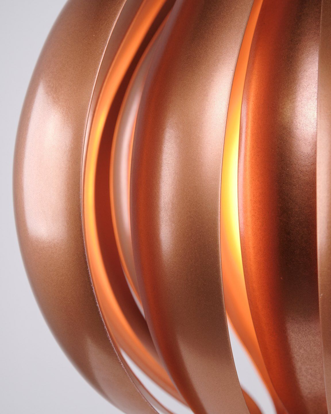 Onion Copper Table Lamp By Verner Panton, 1970s photo 1960.0