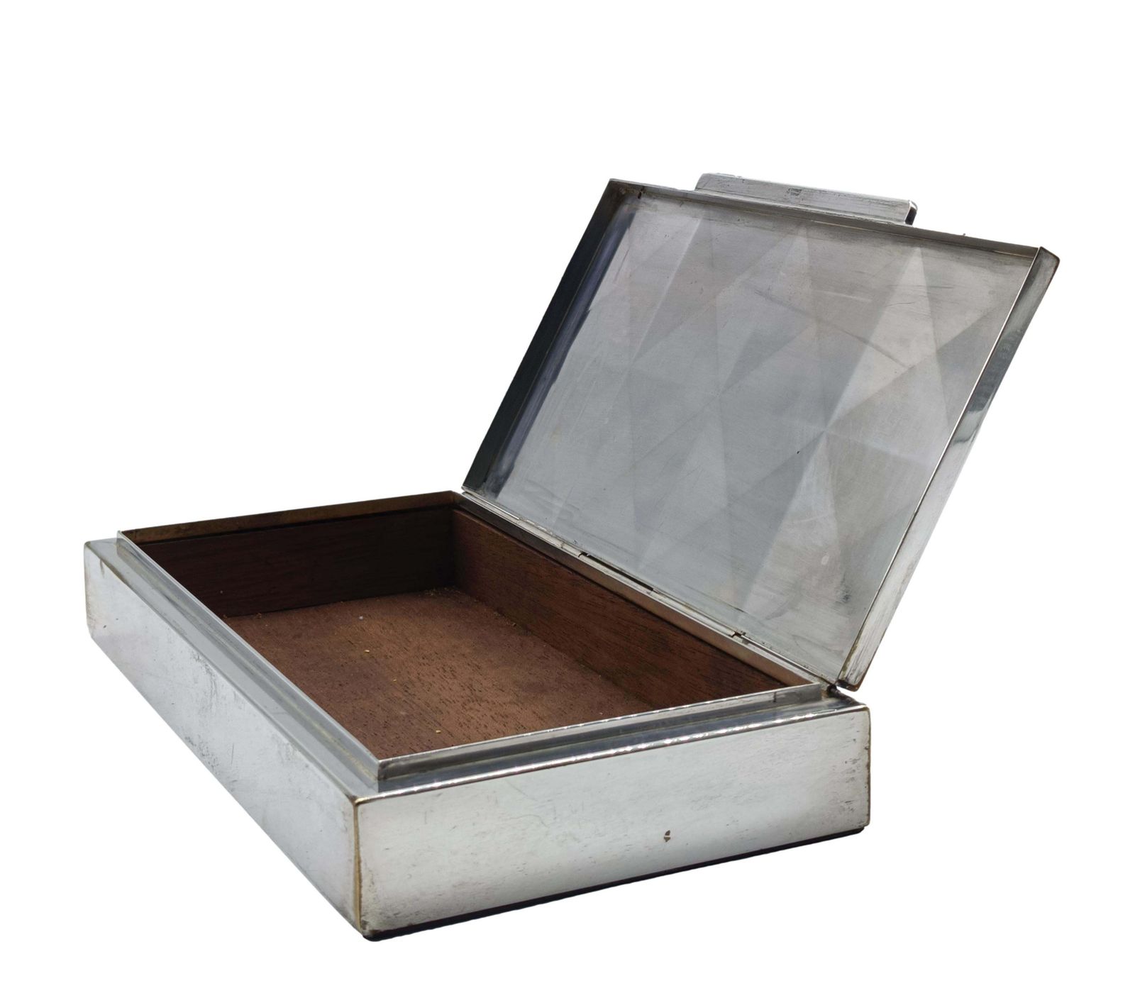 Wmf Elegant Silver Metal Cigarette Box, Germany 1930s photo 261.0