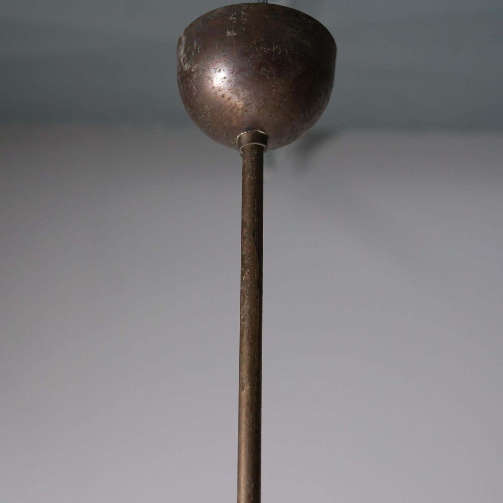 Scandinavian Modern Pendant, Paavo Tynell, Taito Oy, 1930/1940s photo Lighting