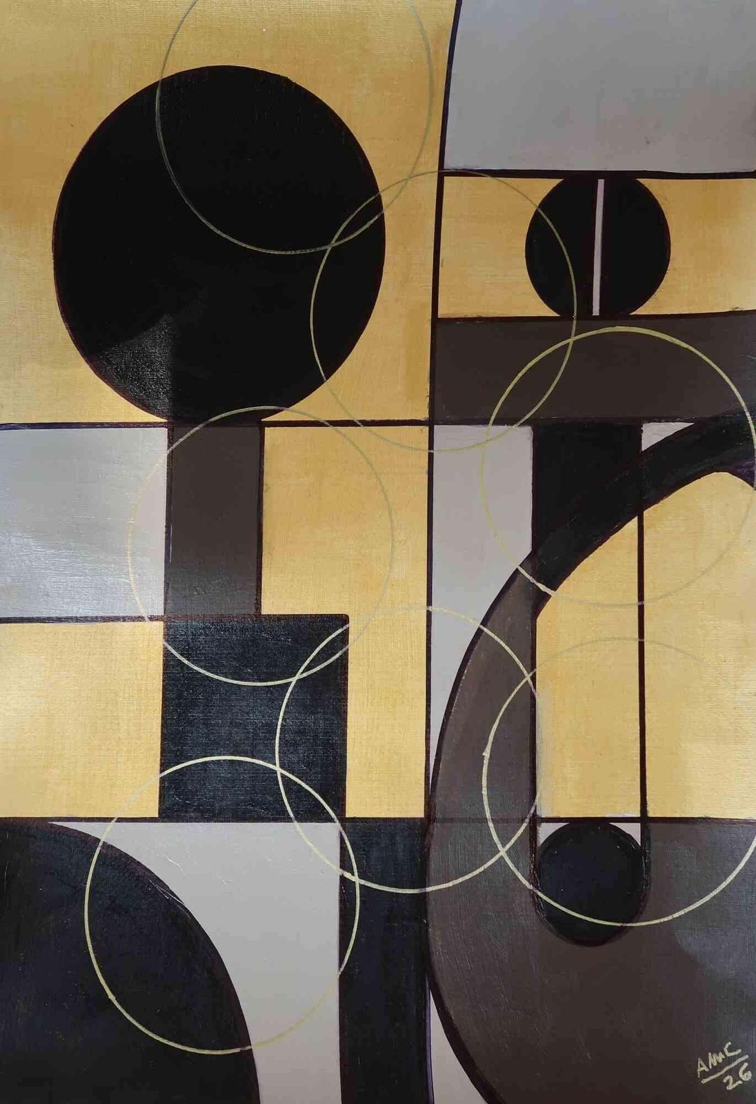 Anna Maria Cabonigeometry 4   Acrylic By Anna Maria Caboni   20262026