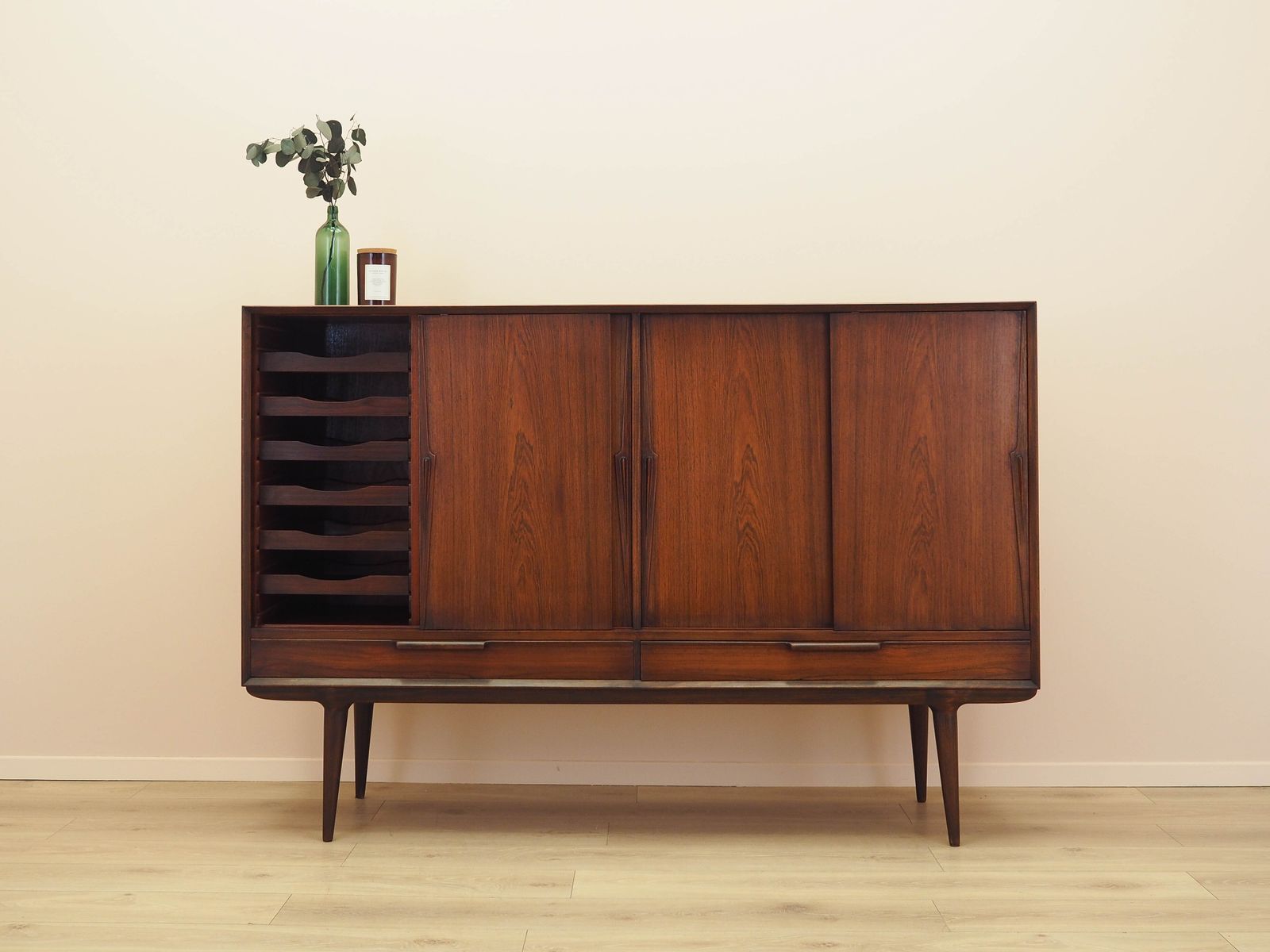 Vintage Highboard, Danish Design, 1970s, Manufacturer: Omann Jun photo Furniture