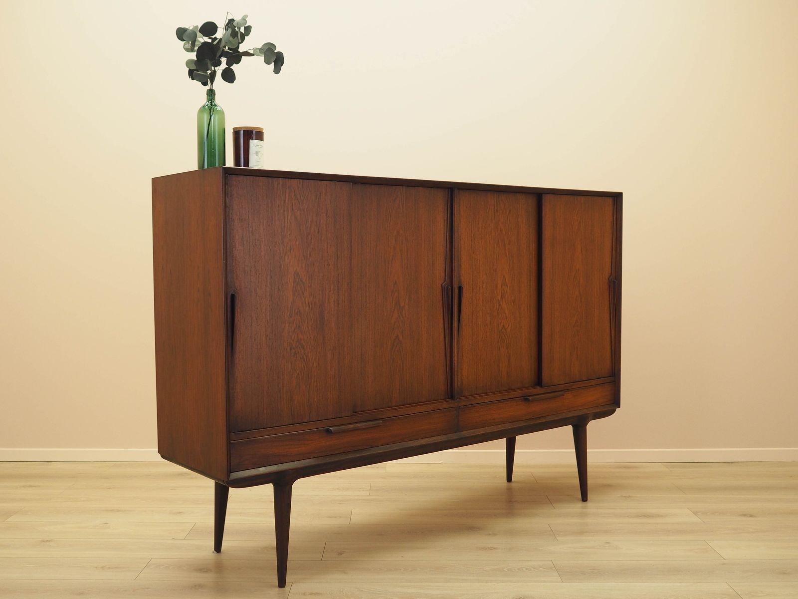 Vintage Highboard, Danish Design, 1970s, Manufacturer: Omann Jun photo buy