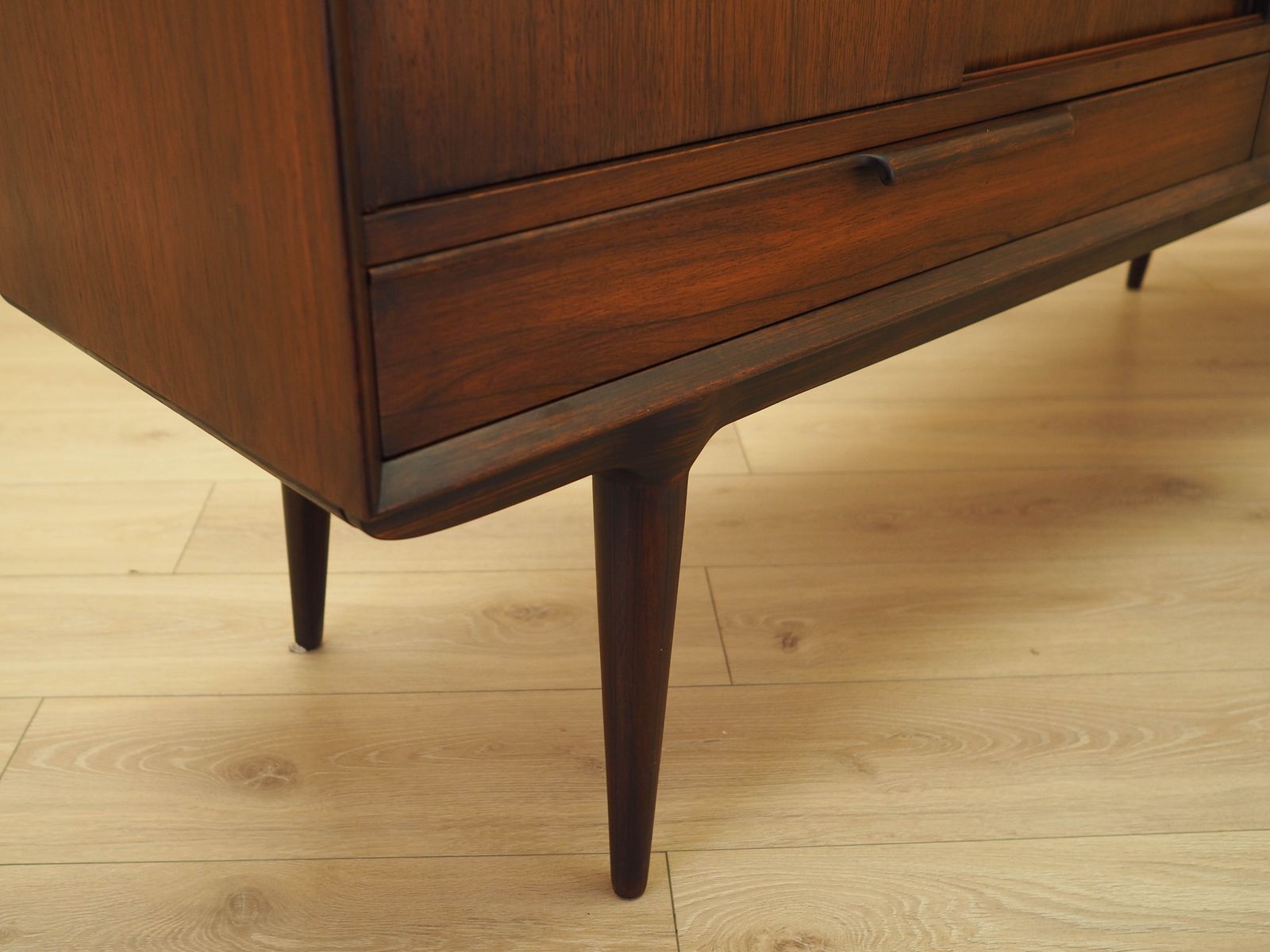 Furniture Vintage Highboard, Danish Design, 1970s, Manufacturer: Omann Jun photo