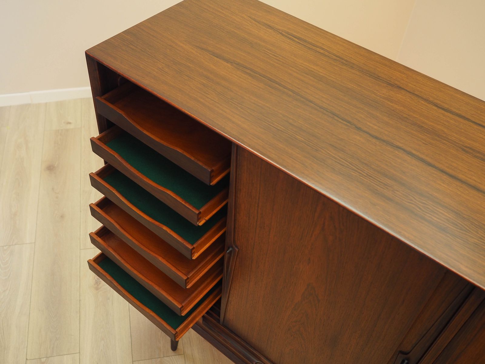 photo vinterior Vintage Highboard, Danish Design, 1970s, Manufacturer: Omann Jun