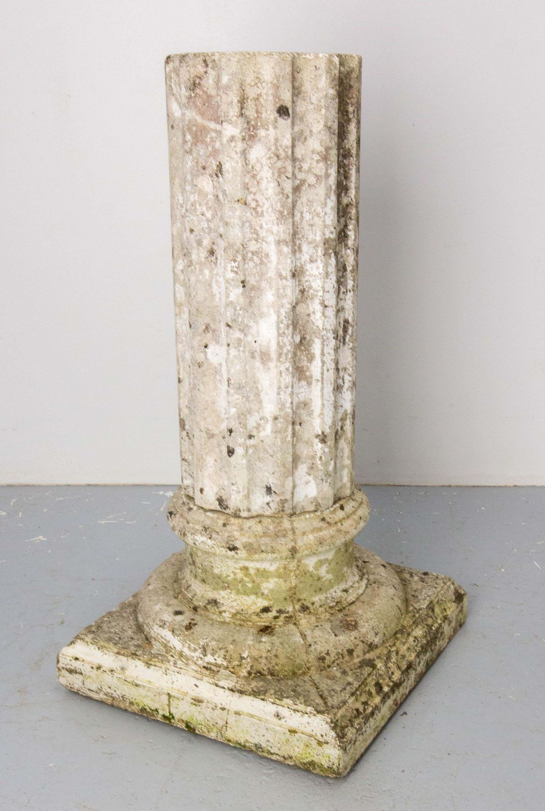 Pair Of Garden Cement Column French, Mid 20th Century photo 1152.0