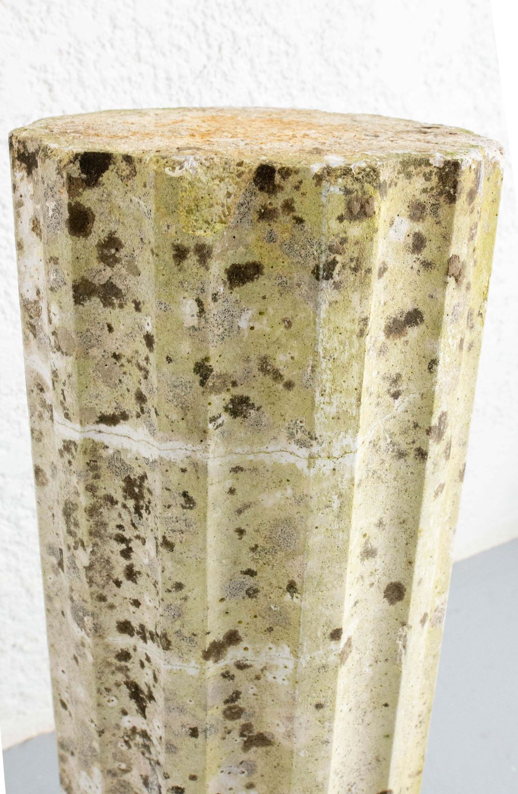 Garden Decor Pair Of Garden Cement Column French, Mid 20th Century photo