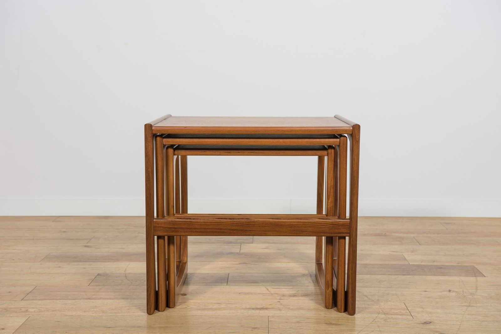 Mid Century Teak Nesting Tables By R. Benett For G Plan, United Kingdom, 1970s, Set Of 3 photo Furniture