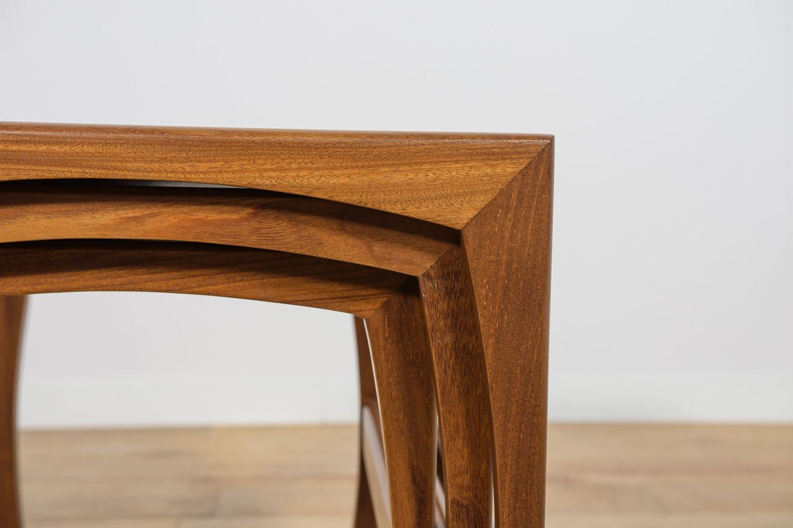 Mid Century Teak Nesting Tables By R. Benett For G Plan, United Kingdom, 1970s, Set Of 3 photo vintage