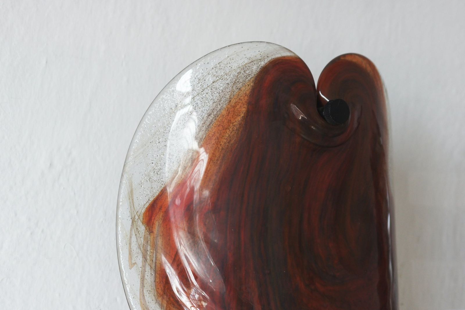 Vintage Glass Sconces By Per Lutken For Holmegaard, 1970s, Set Of 2 photo furniture