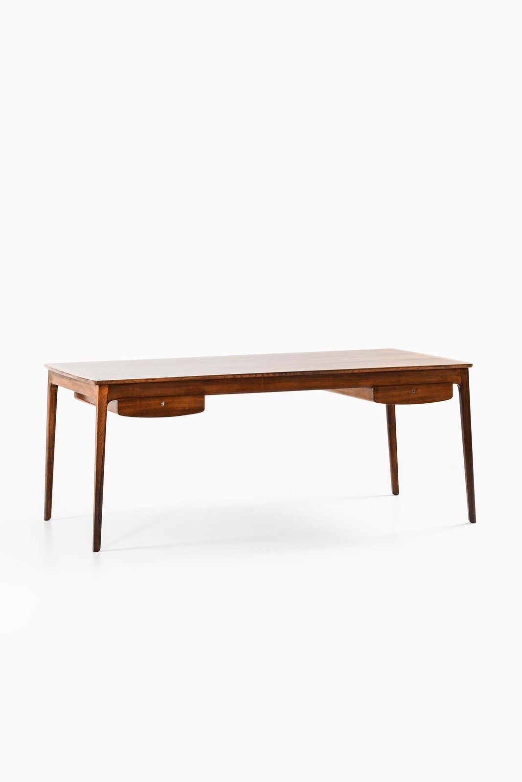 Freestanding Desk In Brass And Rosewood By Ole Wanscher, 1959 photo 29924.0